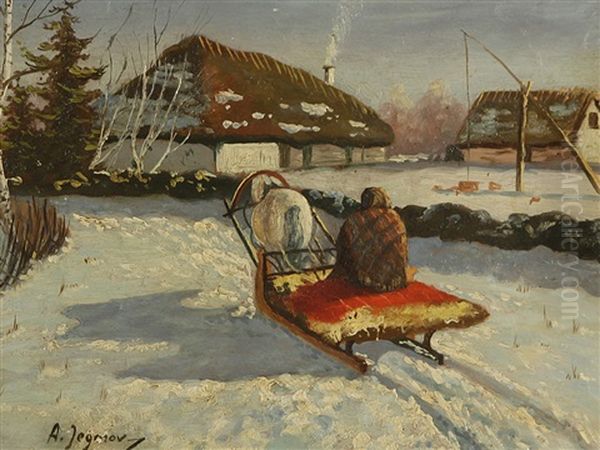 A Hayride In The Snow - view 1