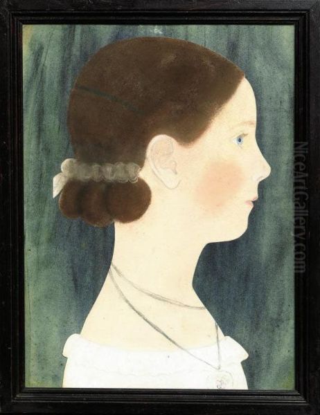 Portrait Of Lydia Luana Thompson Of Phillipston, Massachusetts - view 1