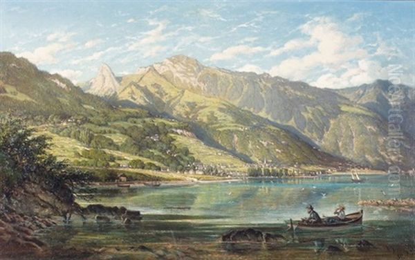 Genferseelandschaft (+ 2 Others Similar; 3 Works) - view 1