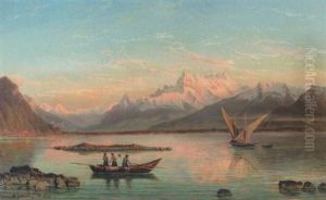 Genfersee Mit Rochers De Naye by Andreas Jeklin