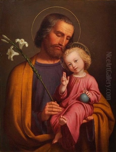 Heiliger Joseph Mit Jesusknabe - view 1