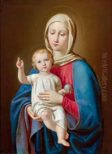 Madonna Mit Kind by Caspar Jele