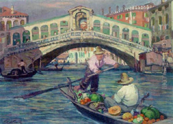 The Rialto Bridge, Venice - view 1