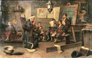 The Singing Lesson by Rudolph Jelinek