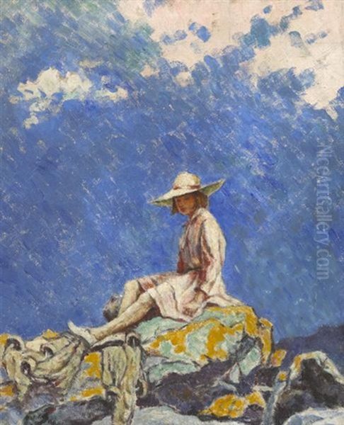 Betty On The Rocks, 1919 - view 1