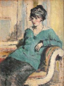 Study Of A Woman On A Chaise (2 Works) Study Of A Woman On A Chaise (2 Works)