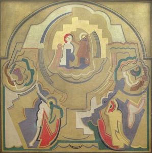 Homage To Fra Angelico by Mainie Harriet Jellett