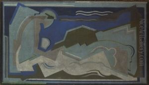 Death Of Procris by Mainie Harriet Jellett