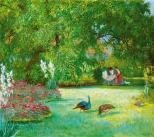Castle Park, 1913 by Jenoe Jendrassik