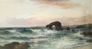 Thurlestone Rock by George Henry Jenkins