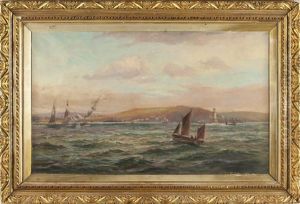 Harbor Scene Harbor Scene