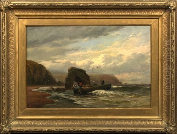 Fishermen Returning With Their Catch - view 1