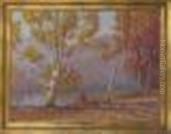 Autumn River Landscape - view 1