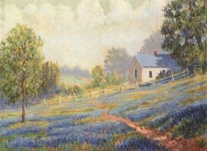 Landscape With Bluebonnets