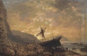 Wreck Off The Coast
