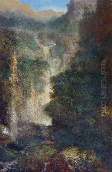 Untitled (waterfall) - view 1