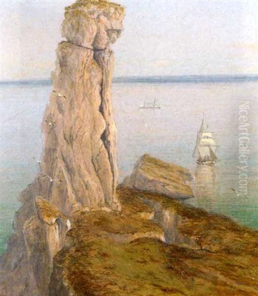 The Bumble Rock, Cornwall (+ Mullion Gull Rock, Cornwall; Pair) - view 1