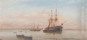 Troopships At Spithead