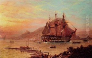 H.m.s. Royal Albert Ashore In Zea Bay