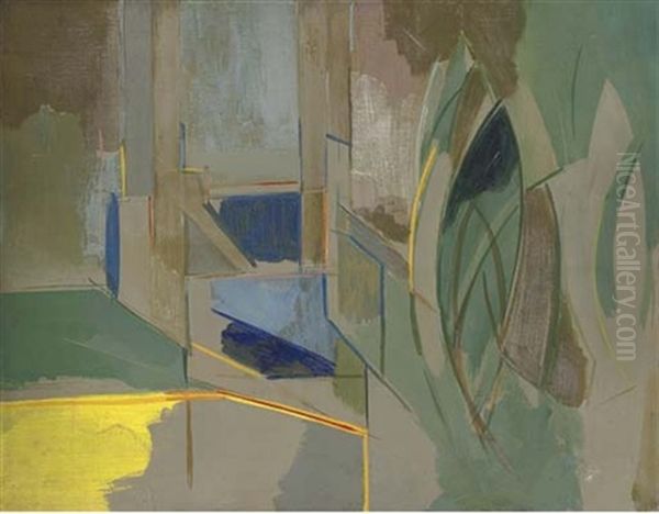Landscape With Poplars - view 1