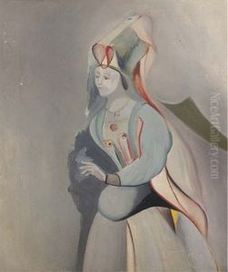 Woman In Medieval Costume