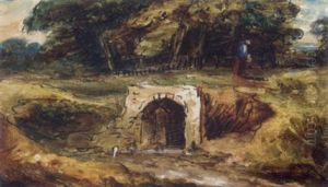 Branch Hill Pump, Hampstead by William George Jennings