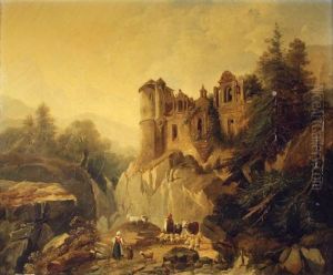 Paysage De Montagne Anime