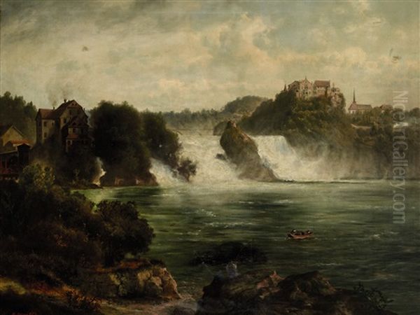 Der Rheinfall Bei Schaffhausen - view 1