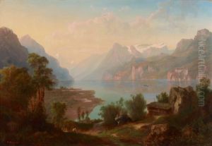 Der Vierwaldstattersee Mit Uritrotstock