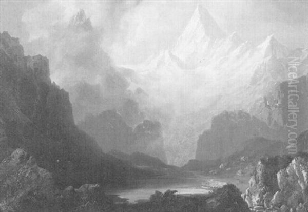 Bachalpsee Mit Finsteraarhorn - view 1
