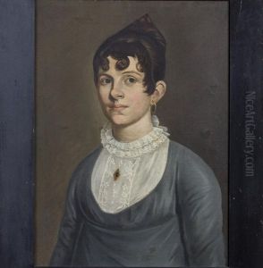Pair Of Portraits Of A Young Lady And Gentleman From Newburyport, Massachusetts