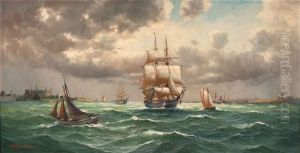 Ships In The Oresund