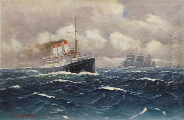 The Cap Polonio On The High Seas - view 1