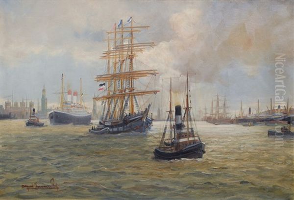 Hamburg Harbour - view 1