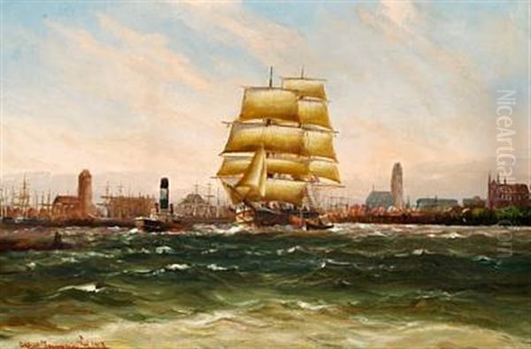 Hamburg Harbour - view 1