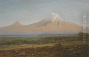 View Of Mount Ararat by Georgy Z. Bashinzhagyan