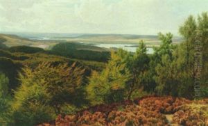 Bakket Jysk Lynglandskab by Carl Milton Jensen