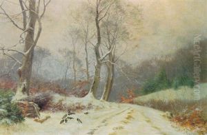 Winter Landscape by Carl Milton Jensen