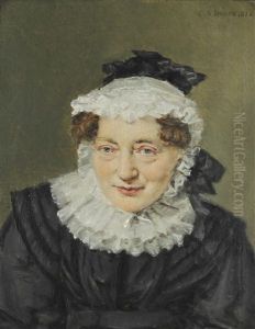 Portrait Of Elisabeth Christine Sophie Horrebow Portrait Of Elisabeth Christine Sophie Horrebow