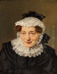 Portrait Of Elisabeth Christine Sophie Horrebow Nee Manthey Portrait Of Elisabeth Christine Sophie Horrebow Nee Manthey