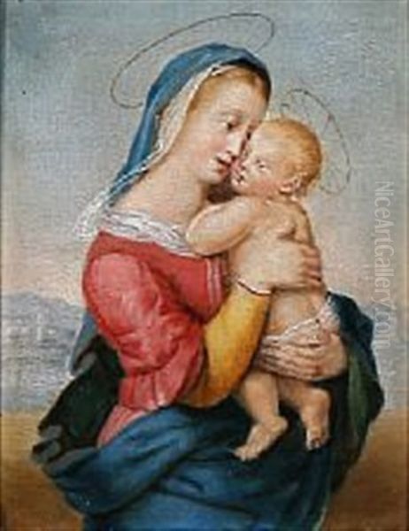 Tempi Madonna (after Raphael) - view 1