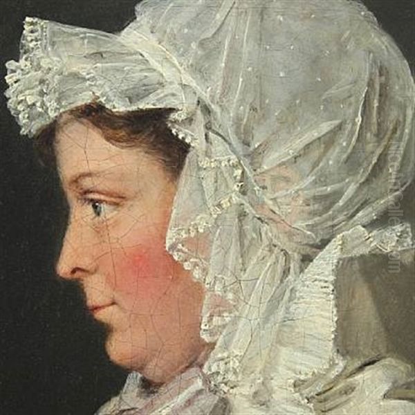 Portrait Of Marie Magdalene Bille, Nee Friedlieb (1780-1829) Married 1798 To M. J. P. Bille, Rear-admiral - view 1