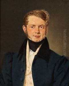 Portrait Of Adolph Ludvig Manthey, Judge Advocate And Province Secretary In The East Indies