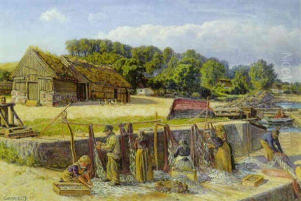 Parti Fra Bornholm, Fangsten Ordnes - view 1