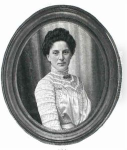 Kvindeportraet by Hans Christian Jensen