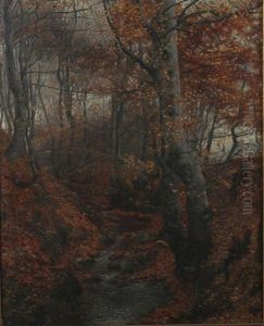 Forest Landscape by Jens Thomsen Jensen
