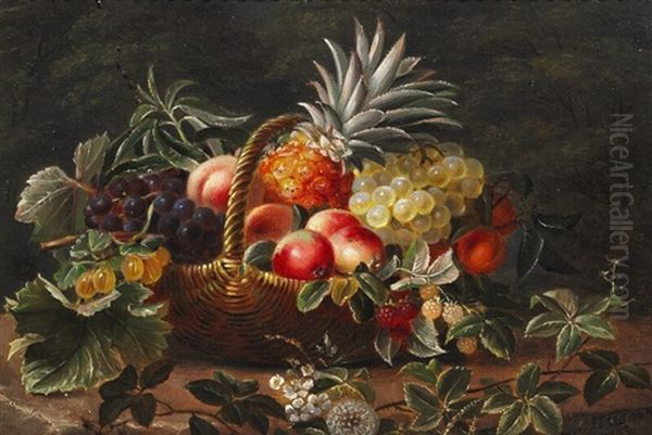 Still Life With Fruits In A Basket - view 1