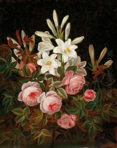 Roses And Lilies