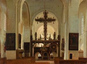 Domkirken I Lubeck by Karl Jensen