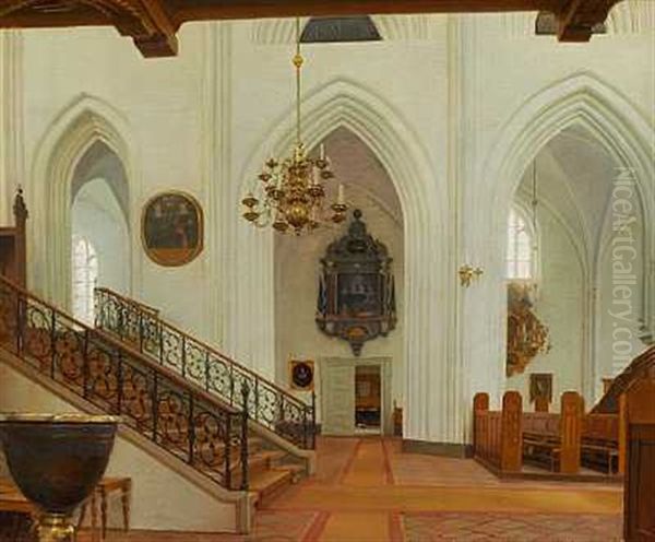 Interior Fra Sct. Knuds Kirke, Odense - view 1